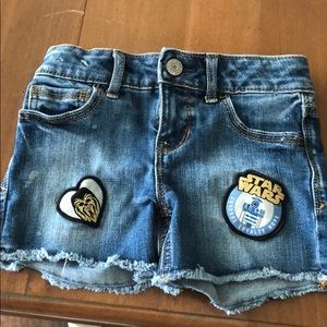 Gap Kids Star Wars denim shorts